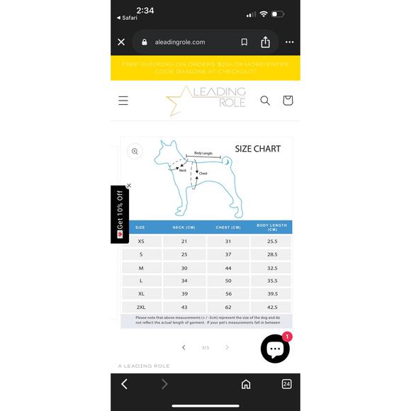 A Leading Role x Disney Cinderella Premium Pet Costume - Picture 8 of 13